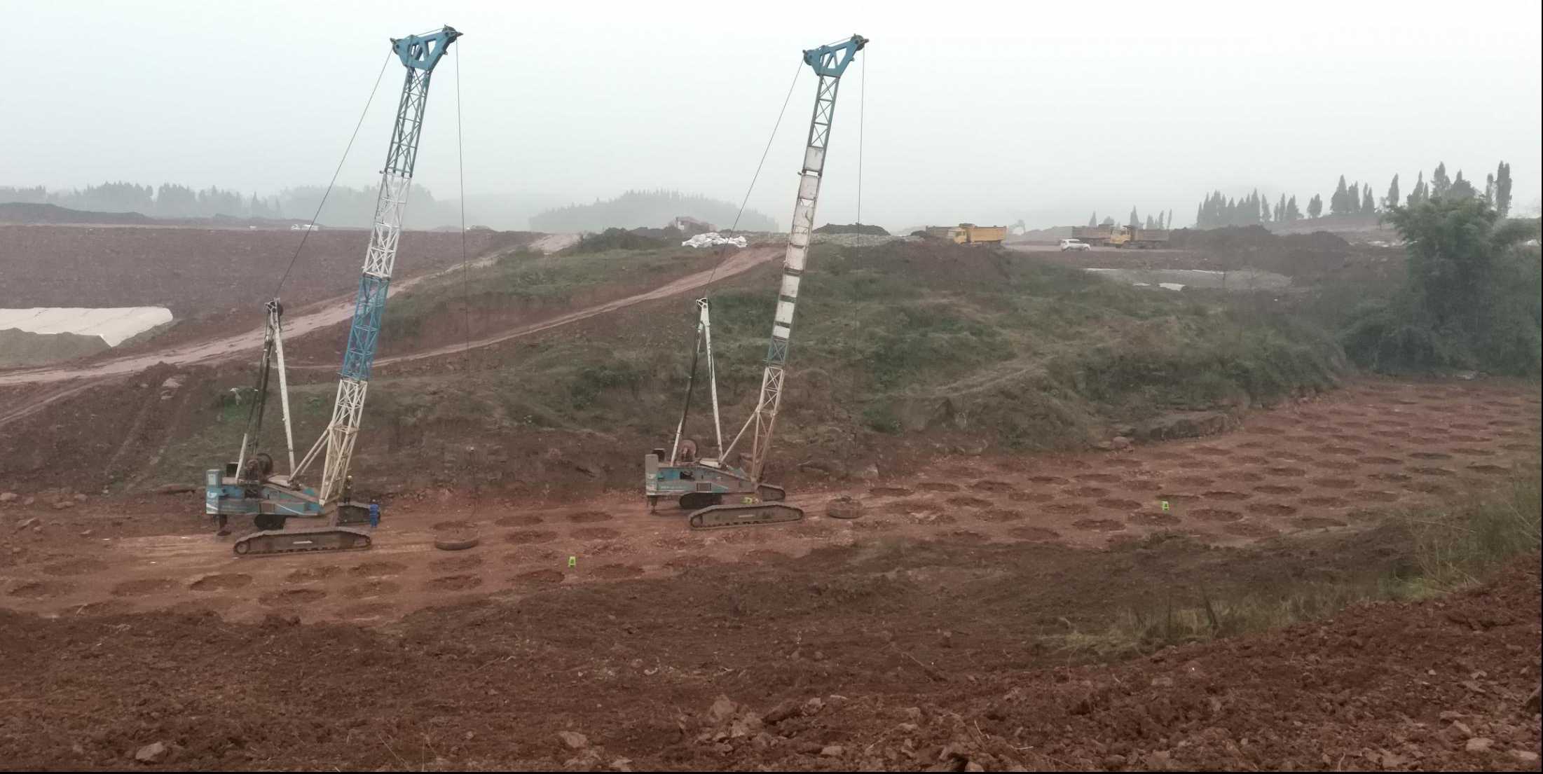 02-四川达州民用机场迁建工程项目场道土石方与地基处理及排水工程